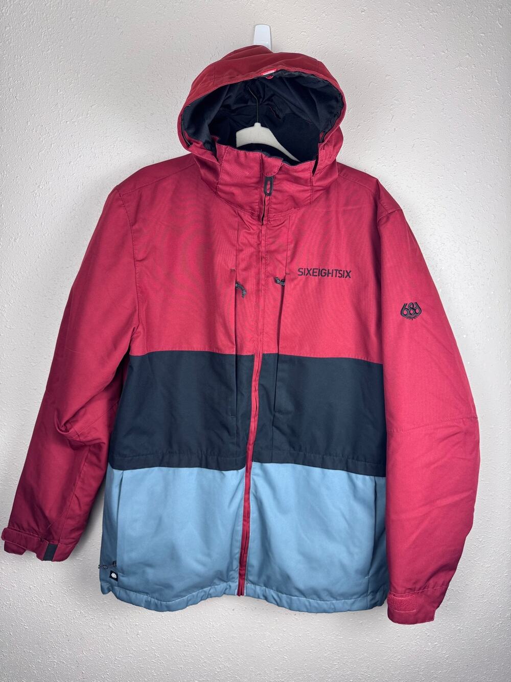 686 Mens Smarty 3 in 1 Snowboard Jacket Mens size Large